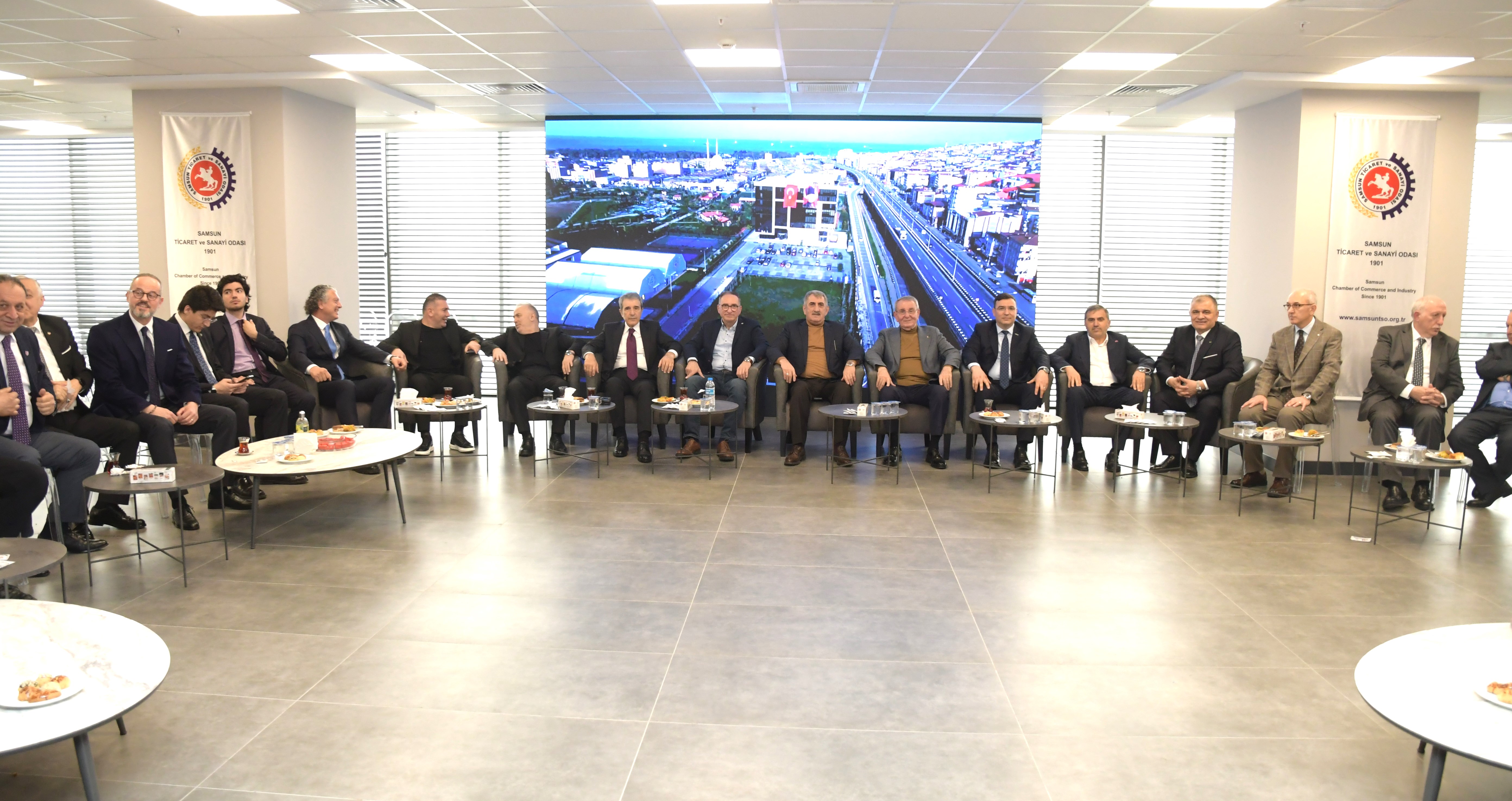 İş Dünyası Samsun TSO’nun Bayramlaşma Töreninde Buluştu