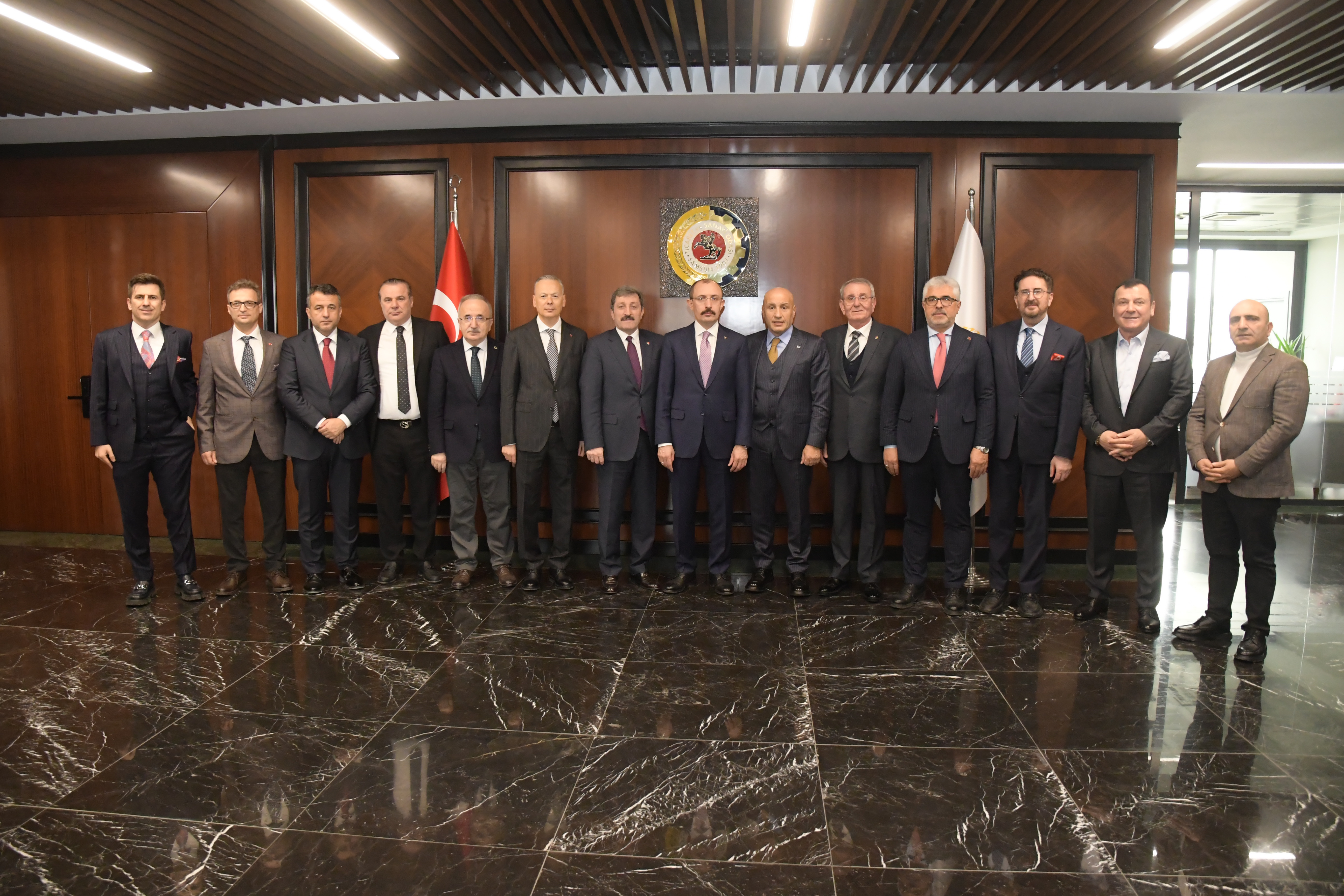 Samsun Protokolü Odamızda Buluştu